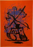 L’Entraineuse – Rouge by Joan Miró, 1969, Farbige Lithographie, sold Jun 2018