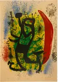 Le Homard by Joan Miró, 1969, Farbige Lithographie, sold Jun 2018