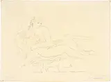 Femme couchée by Pablo Picasso, Lithographie, sold Jun 2018