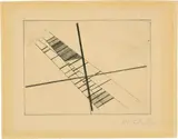 Lázló Moholy-Nagy, Bácsborsód (Ungarn) 1895–1946 Chicago Ohne Titel, Radierung