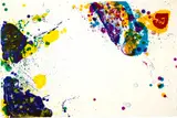 Sam Francis, Coral Red