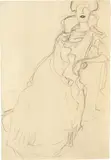 Gustav Klimt, Adele Bloch-Bauer, in der Diagonale sitzend