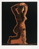 Grand nu dansant by Pablo Picasso, 1962, Farbiger Linolschnitt 4. März, sold Jun 2017