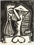 Figure composée. I by Pablo Picasso, 1949, Lithographie 8. März, sold Jun 2017