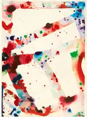 Ohne Titel by Sam Francis, 1970, Acryl und Gouache auf Papier, sold Jun 2017