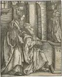 Hans Burgkmair the Elder, Salomons Götzendienst, 1519, Holzschnitt Um