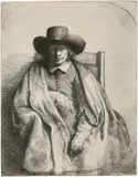 Rembrandt Harmensz van Rijn, Clement de Jonghe, Graphikhändler in Amsterdam