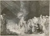 Rembrandt Harmensz van Rijn, Die Darstellung im Tempel, im Breitformat