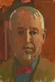 Cuno Amiet, Selbstporträt
