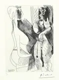Pablo Picasso, Deux femmes, Radierung