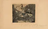 James Ensor, Le Roi peste, Radierung