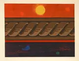 Max Ernst, Un Caprice de la nature, Farbige Serigraphie