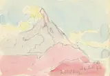 Cuno Amiet, Matterhorn in Wolken