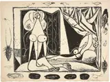 Les deux femmes nues by Pablo Picasso, Lithographie, sold Jun 2017
