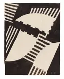 Otto Freundlich, Komposition, Pinsel in Tusche