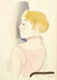 Maurice Barraud, Jeune femme aux cheveux blonds
