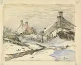 Paul Baum, Häuser in der Bretagne