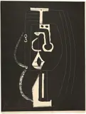 Composition by Pablo Picasso, Lithographie, sold Jun 2017