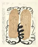Georges Braque, Hesiode. Théogonie, 1955, Paris, Maeght Editeur, 1955 In losen Bogen und Blättern, in Orig.-Umschlag mit farbiger Radierung, in Orig.-Karton und in Orig.-Schuber