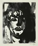 Emil Nolde, Blonde Frau, Holzschnitt