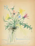 Pablo Picasso, Bouquet de fleurs
