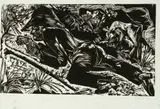 Liegender Hirte by Ernst Ludwig Kirchner, Holzschnitt. 32,3/33,5 : 55/56,3 cm, D arstellung;, sold Jun 2017
