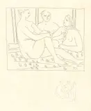 Pablo Picasso, Trois femmes nues, Radierung