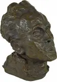 Egon Schiele, Selbstbildnis, 1980, Bronze-Skulptur nach einer Terrakotta-Skulptur von um 1917, posthumer Guss von
