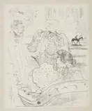 Le Gage by Henri de Toulouse-Lautrec, Lithographie, sold Jun 2017