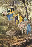 Franz Gertsch, St. Guilhem, 1974, Colour serigraph