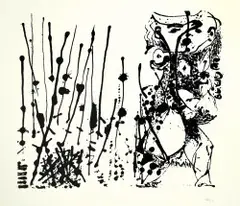 Jackson Pollock, Silkscreen VI, Serigraphie