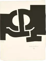 Erasoaldi by Eduardo Chillida, 9016, Holzschnitt, sold Jun 2017