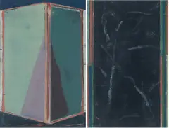 Ohne Titel by Pius Fox, 2011, Öl auf Ölkarton, sold Apr 2020