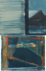 Pius Fox, Ohne Titel, 2009, Öl auf Ölkarton