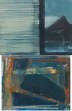 Pius Fox, Ohne Titel, 2009, Öl auf Ölkarton
