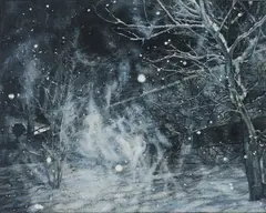 Marcel Gähler, Ohne Titel (O_2008_04), 2008, Öl auf Leinwand