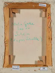 "Schein" by Martin Galle, 2010, Öl auf Leinwand, sold Aug 2020