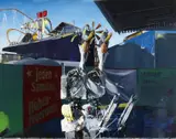 Martin Galle, Ohne Titel (Lady Transformers), 2009, Öl auf Leinwand