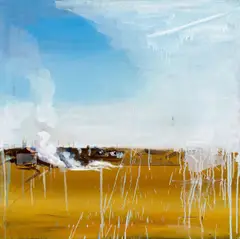 "Vorstadt" by Martin Galle, 2007, Öl auf Leinwand, sold Oct 2020