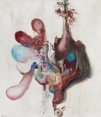 Andrej Golder, "Stillleben 2,1", 2012, Öl auf Leinwand
