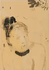 Marc Gröszer, Frühlingstag, 2010, Tusche auf Sperrholz