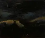Oliver Gröne, Onweer I, 2011, Öl auf Leinwand