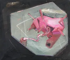 Philip Grözinger, "Schillernde Sicht", 2009/10, Acryl, Öl und Ölkreide auf Leinwand