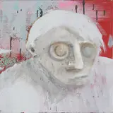 Philip Grözinger, "Selbst", 2009, Öl auf Leinwand