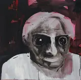 Philip Grözinger, "Vater", 2009, Öl auf Leinwand