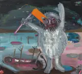 Philip Grözinger, "Do you Love me", 2008, Öl auf Leinwand