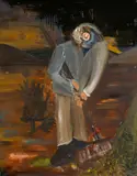 Philip Grözinger, "Hölderlin Ecken nicht vergessen", 2007 - 2009, Öl auf Leinwand