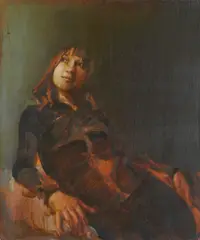 Gabi Hamm, Ohne Titel (#7), 2007, Öl auf Holz
