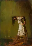 Gabi Hamm, "#1/09", 2009, Öl auf Leinwand