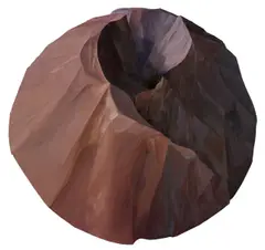Armin Hartenstein, "Picassoid Tondo", 2007, Mischtechnik auf Holz